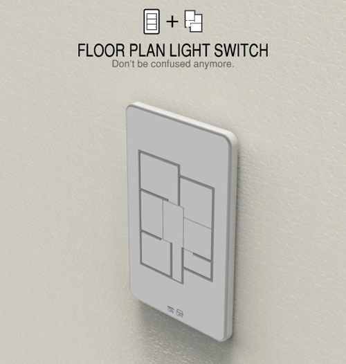 Floor Plan Light Switch
