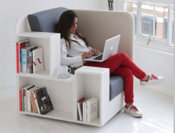 OpenBook - кресло-библиотека