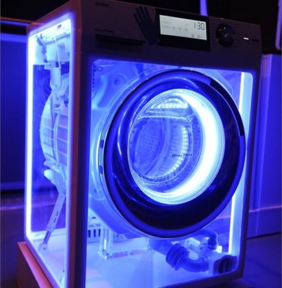 Прозрачная стиральная машина