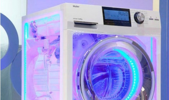Прозрачная стиральная машина