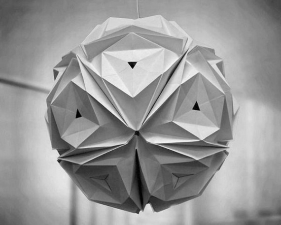 Светильник-конструктор оригами